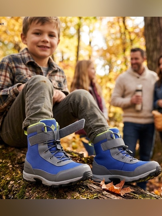 Columbia Sportswear Company Other - Columbia Kids Hyper-Boreal Omni-Heat Waterproof Winter Boots Sz 2